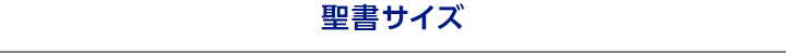 聖書サイズ システム手帳 