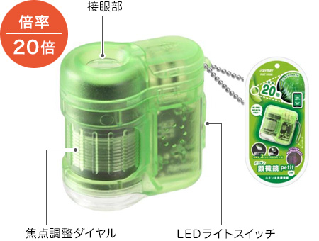 ハンディ顕微鏡petit