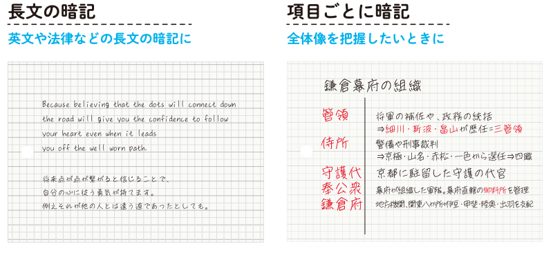 長文の暗記