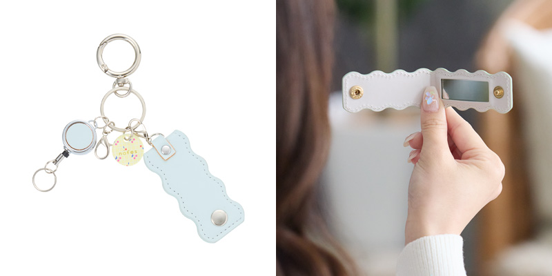 ミラー付キーャーム