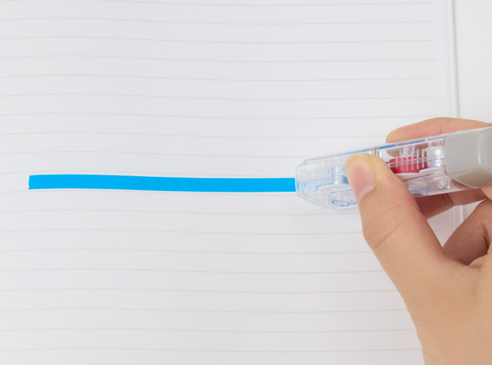 まっすぐ引ける