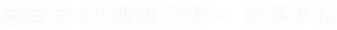 安全ライト防犯ブザー ピカナル