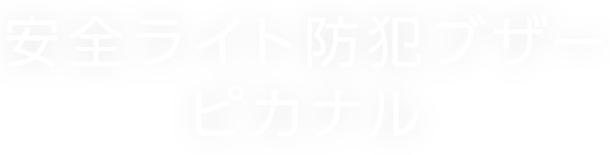 安全ライト防犯ブザー ピカナル