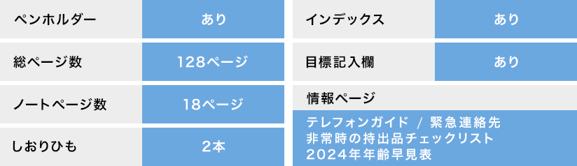 カラーエッジ ダイアリー：2023年日付入商品カタログ：レイメイ藤井