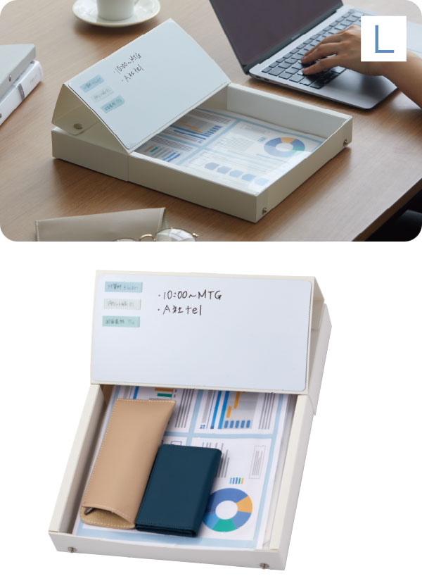 仕事書類やファイル入れ