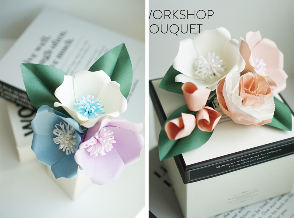 スーパーフラワー ワークショップ 手作り 花,紙アクセサリー ビアス イヤリング 趣味 髪飾り