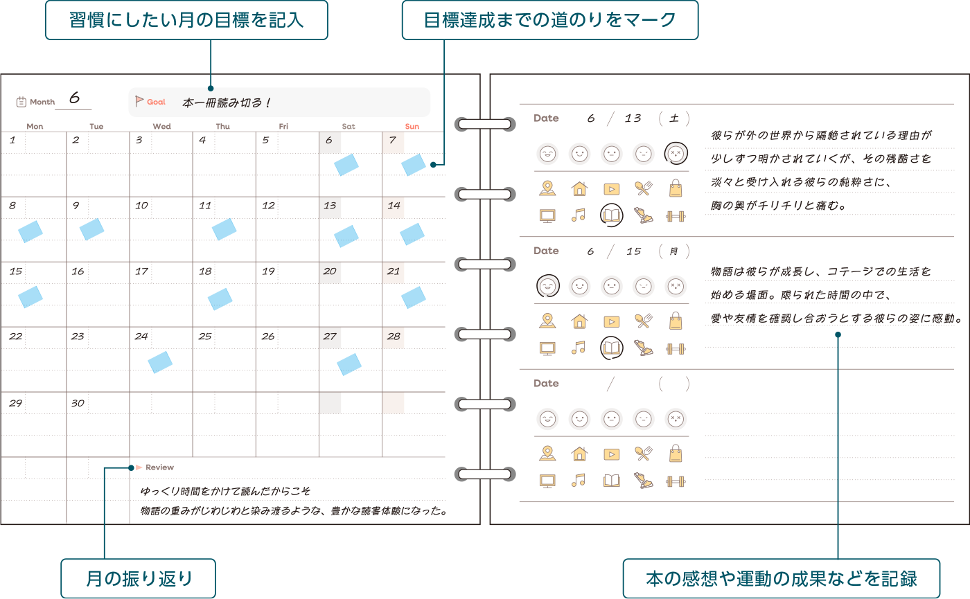 組み合わせ例